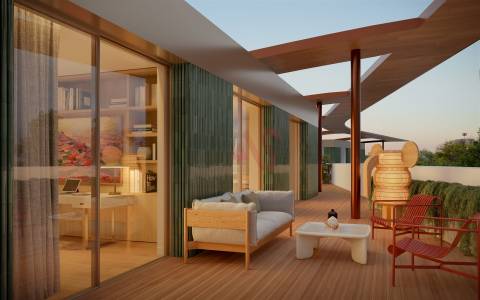 Apartamento T4+1 Duplex, no empreendimento RAIZ, edifício PARQUE, na Av. da Boavista, Porto