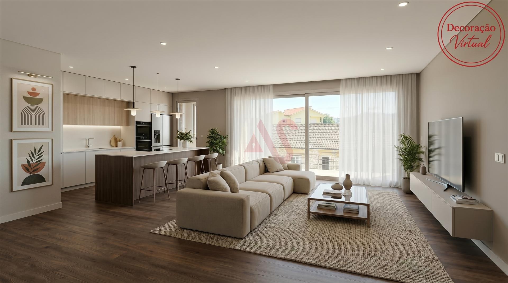 Apartamento T3 | 2.º Andar | 134,80 m² | Vizela – Santo Adrião