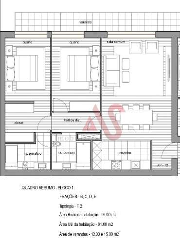 Apartamentos T2 novos desde 250.000€ em Infias, Vizela