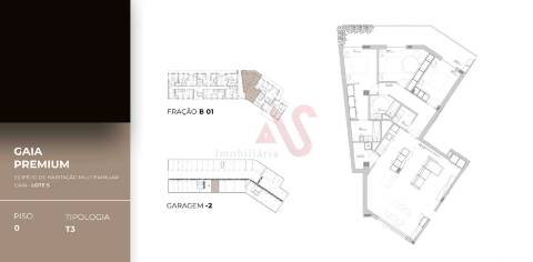 Apartamentos T3 novos desde 336.000€ no Empreendimento Gaia Premium