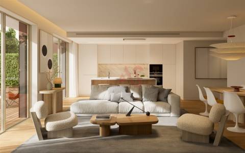 Apartamento T3, no empreendimento RAIZ, edifício JARDIM, na Av. da Boavista, Porto