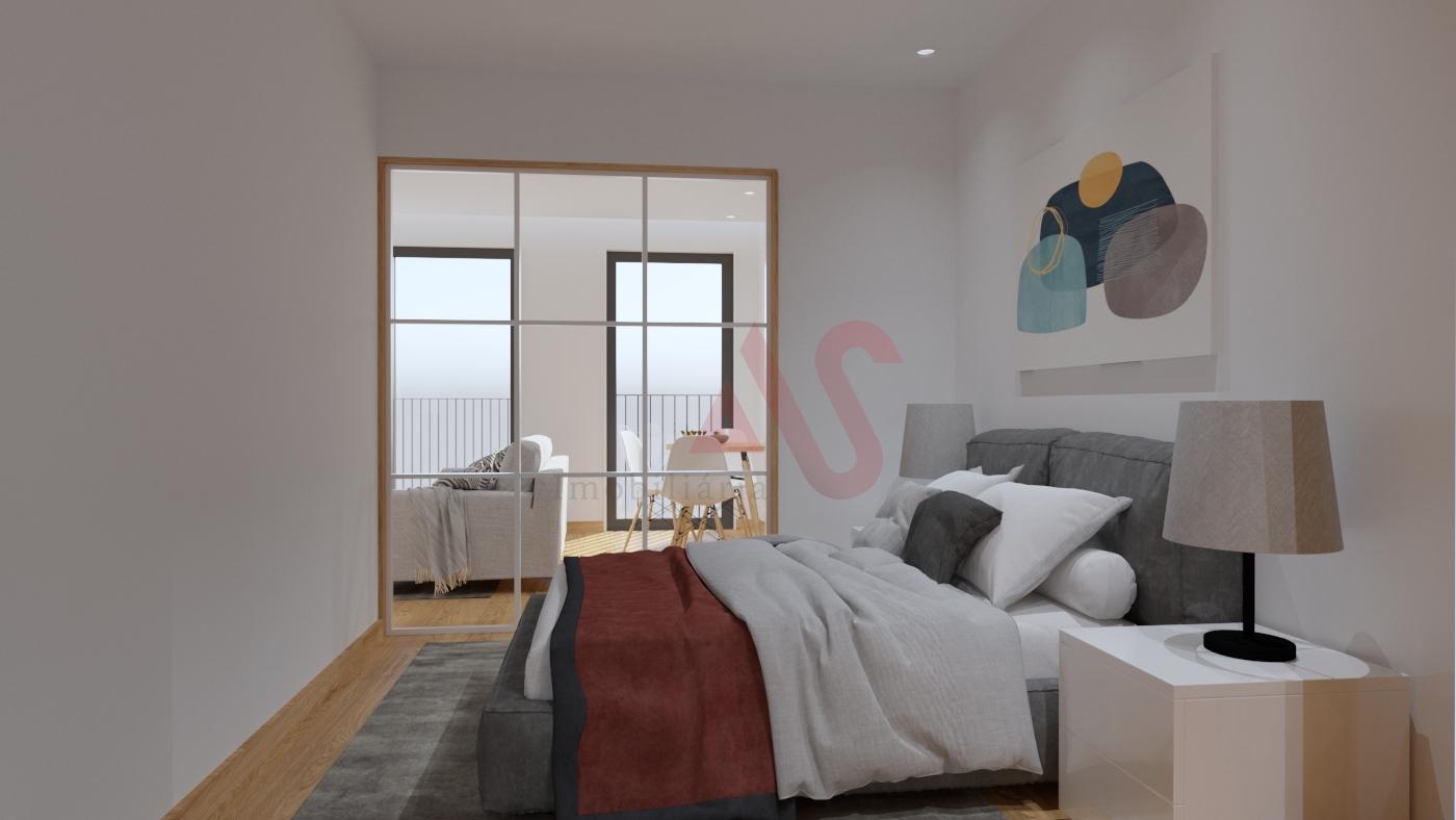 Apartamento T0+1 novo em Paranhos, Porto