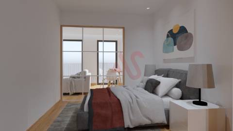 Apartamento T0+1 novo em Paranhos, Porto
