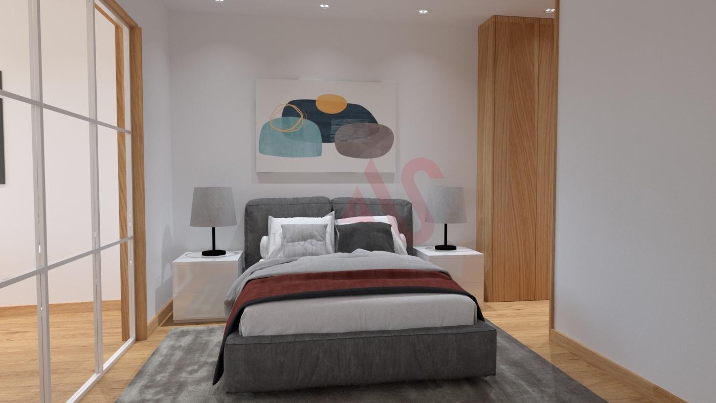 Apartamento T0+1 novo em Paranhos, Porto