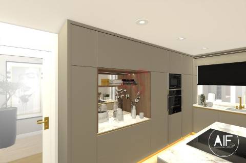 Apartamento T3 convertido em T4 Remodelado em Vila das Aves, Santo Tirso
