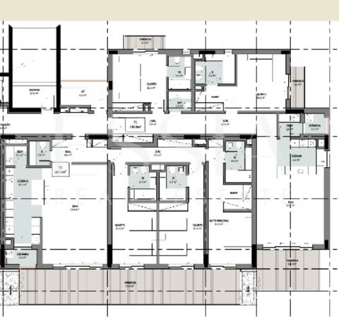 Apartamento T4 » Empreendimento Marques Gomes » Vistas de Mar e Rio Douro
