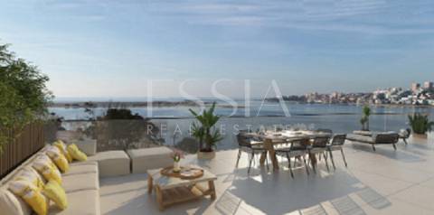 Apartamento T4 » Empreendimento Marques Gomes » Vistas de Mar e Rio Douro