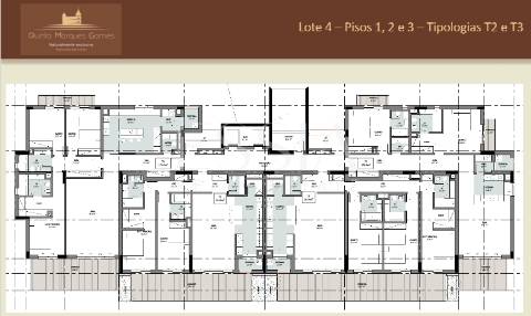Apartamento T3 » Empreendimento Marques Gomes » Vistas de Mar e Rio Douro