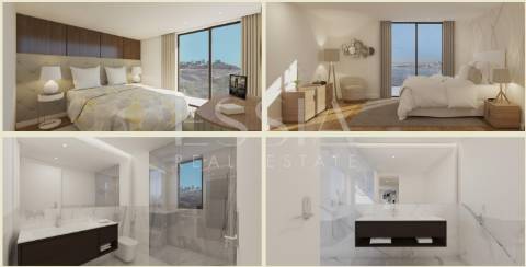 Apartamento T3 » Empreendimento Marques Gomes » Vistas de Mar e Rio Douro