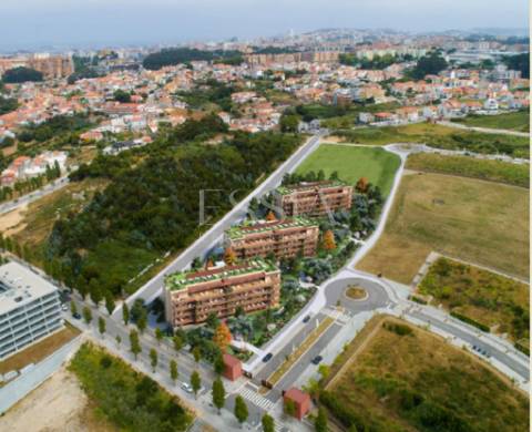 Apartamento T2 » Empreendimento Marques Gomes » Vistas de Mar e Rio Douro