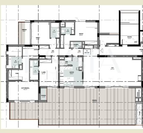 Apartamento T2 » Empreendimento Marques Gomes » Vistas de Mar e Rio Douro