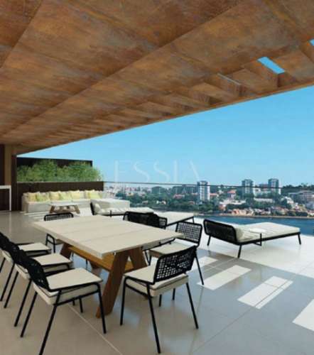 Apartamento T2 » Empreendimento Marques Gomes » Vistas de Mar e Rio Douro