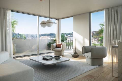Apartamento T2 Duplex com Terraço com 65.55 m2 vistas Rio Douro