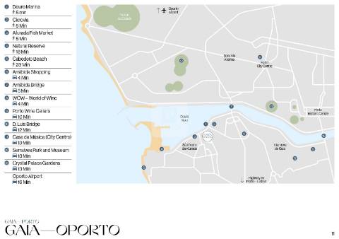 Moradia Triplex | Casa Panorâmica T5 com Jardim 117m2 e Piscina vistas Rio e Mar à Marina da Afurada
