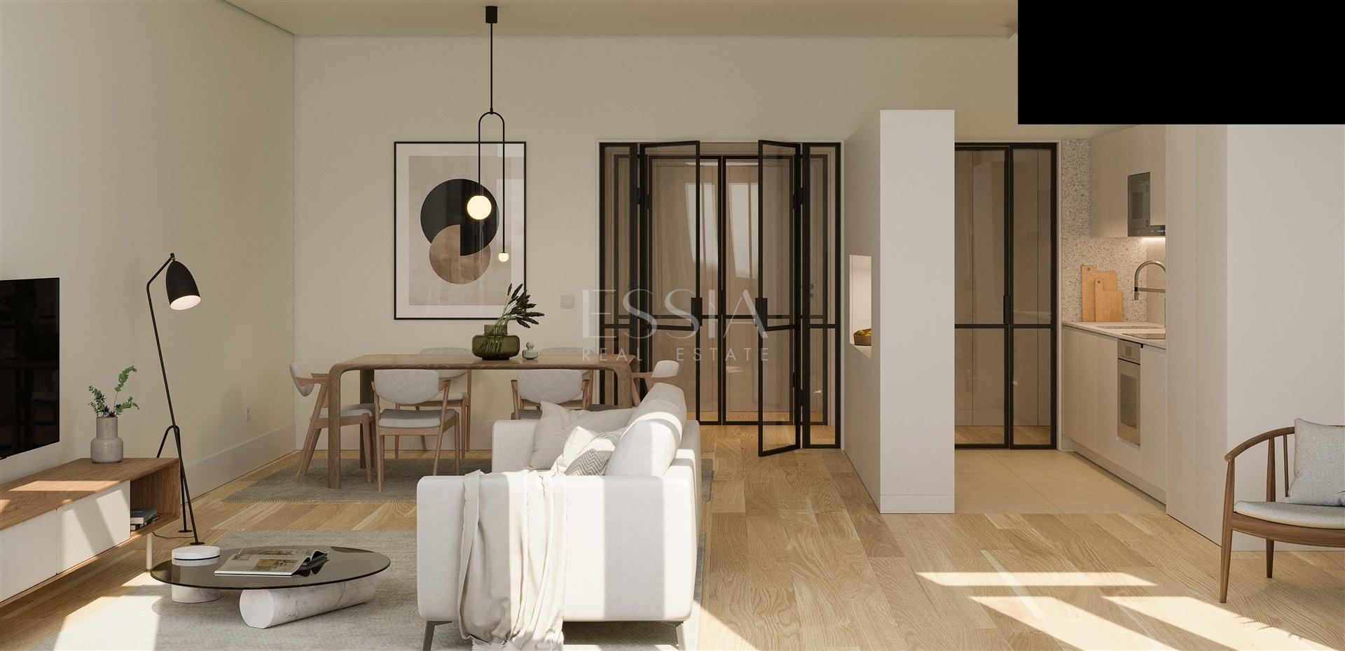 Apartamento T2 Duplex com Varanda na Baixa do Porto