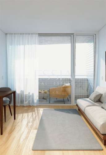 Apartamento T2 com Dois Terraços e Garagem no Centro da Cidade do Porto