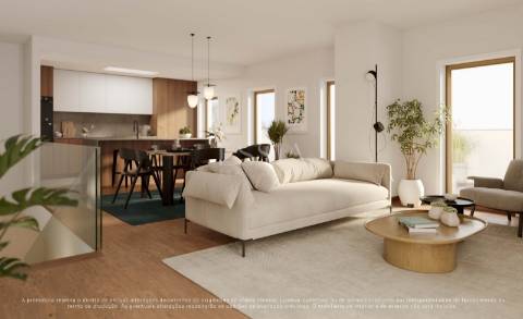 Apartamento T2 com Varanda e Garagem no Porto Art Square