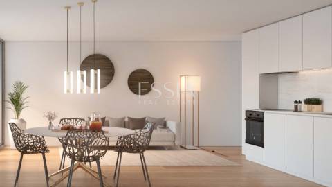 Apartamento T2 com Varanda e Terraço no Metro Life Apartments