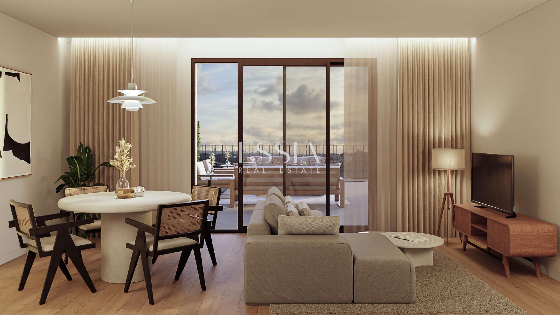 Apartamento T2 com Duas Varandas no Haven Terrazza