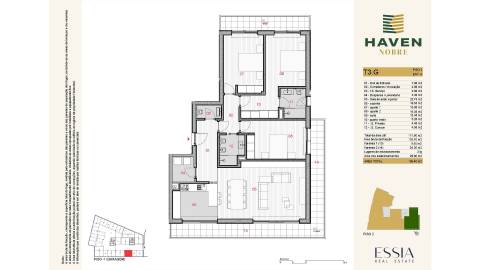 Apartamento T3 com Varandas em Lousada