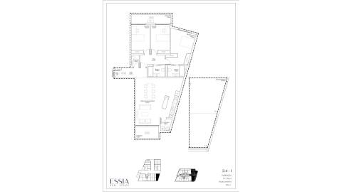 Apartamento T3 com Duas Varandas no Crasto Living em Valadares