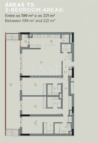 Apartamento T4 » Empreendimento Marques Gomes » Vistas de Mar e Rio Douro