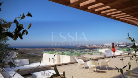 Apartamento T2 » Empreendimento Marques Gomes » Vistas de Mar e Rio Douro