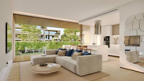 Apartamento T2 em Vilamoura com Varanda de 46m2
