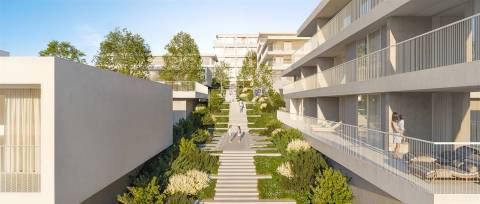 Apartamento T2 no O’rizon Living com Varanda e Vistas Rio Douro