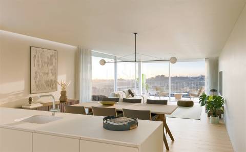 Apartamento T2 no O’rizon Living com Varanda e Vistas Rio Douro