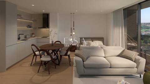 Apartamento T0 com Varanda no Lurion Residences