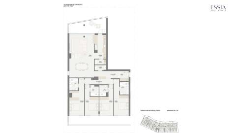 Apartamento T4 Duplex com varandas no Lurion Residences Gaia