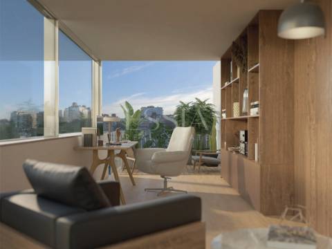 Apartamento T3 com varanda no The Avenue nas Antas