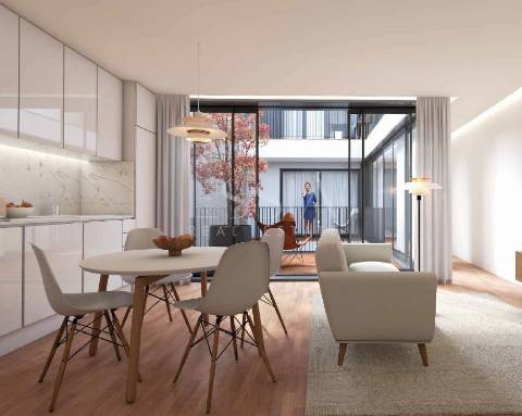 Apartamento T2 novo com terraço próximo estádio do dragão, Porto