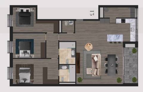Apartamento T3 à Venda – Porto