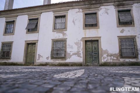 Solar localizado em Castelo Branco,  na zona histórica da cidade.