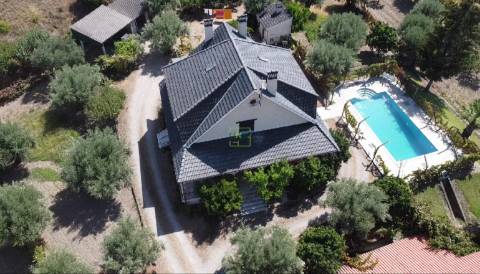 Moradia Isolada V4 - Piscina - Terreno 6000m2 - Castelo Branco