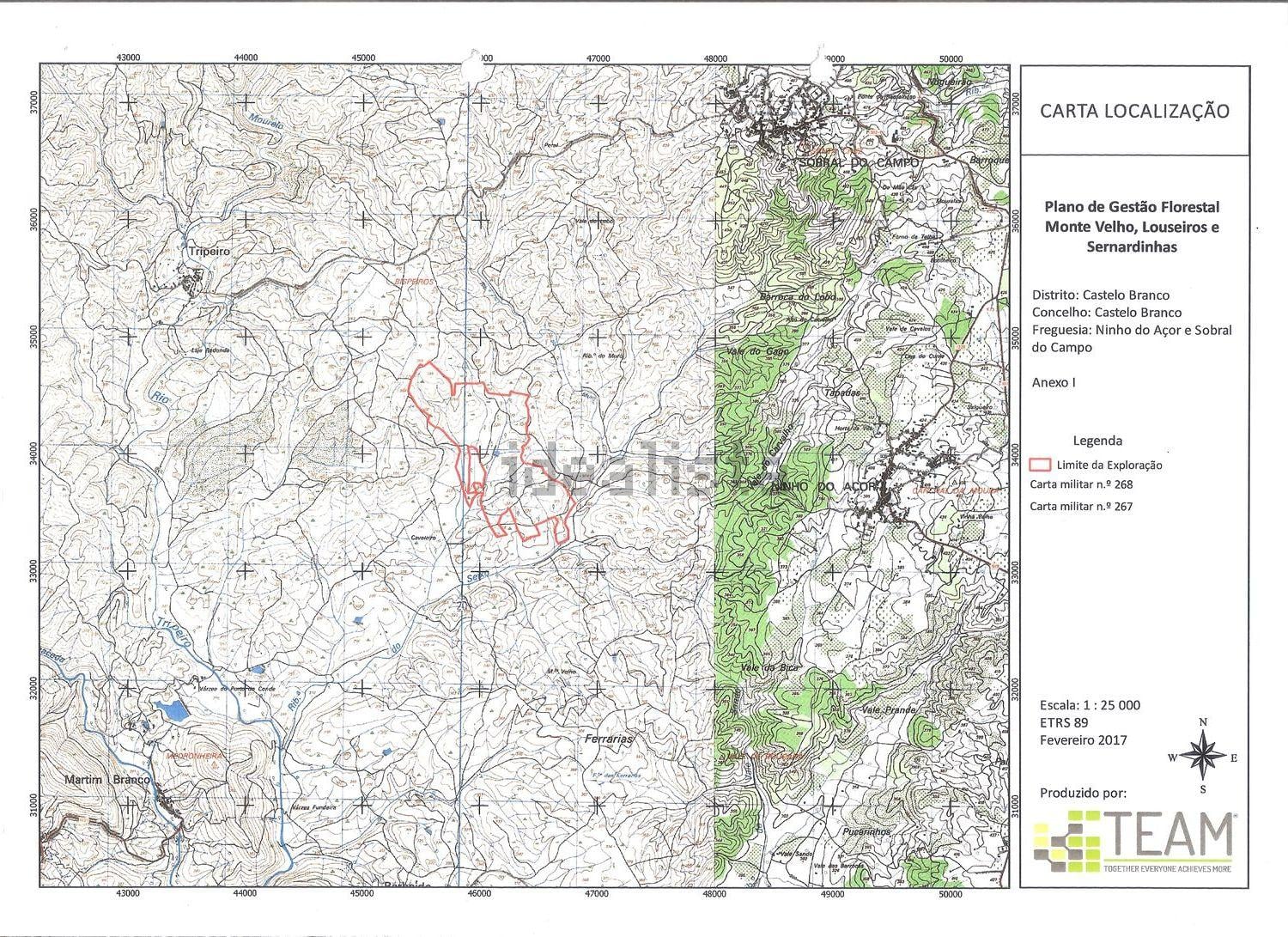 Herdade - Construção Rural 84m2 - Florestal - 93ha - Ninho do Açor