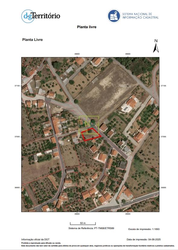Terreno com Viabilidade de Construção no Sobral do Campo – Viva com Tranquilidade, Perto da Cidade!