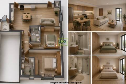 Apartamento T2 Venda em Covilhã e Canhoso,Covilhã