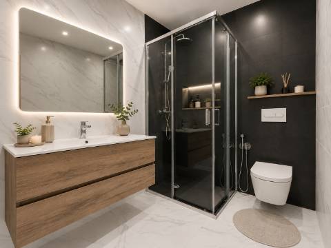Apartamento T1, Penthouse, com garagem e piscina