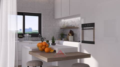 Apartamento T3 - Exposição Solar Nascente + Varanda Churrasqueira + Jardim