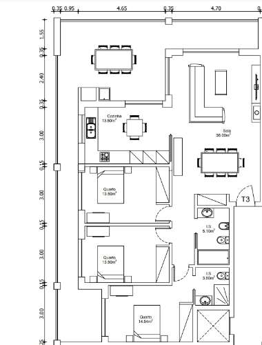 Apartamento T3 - Exposição Solar Nascente + Varanda Churrasqueira + Jardim