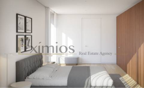 Apartamento T1 novo, em primeira linha, em Vila do Conde