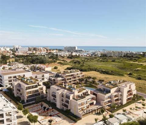 Apartamento T2, em construção, em Vilamoura