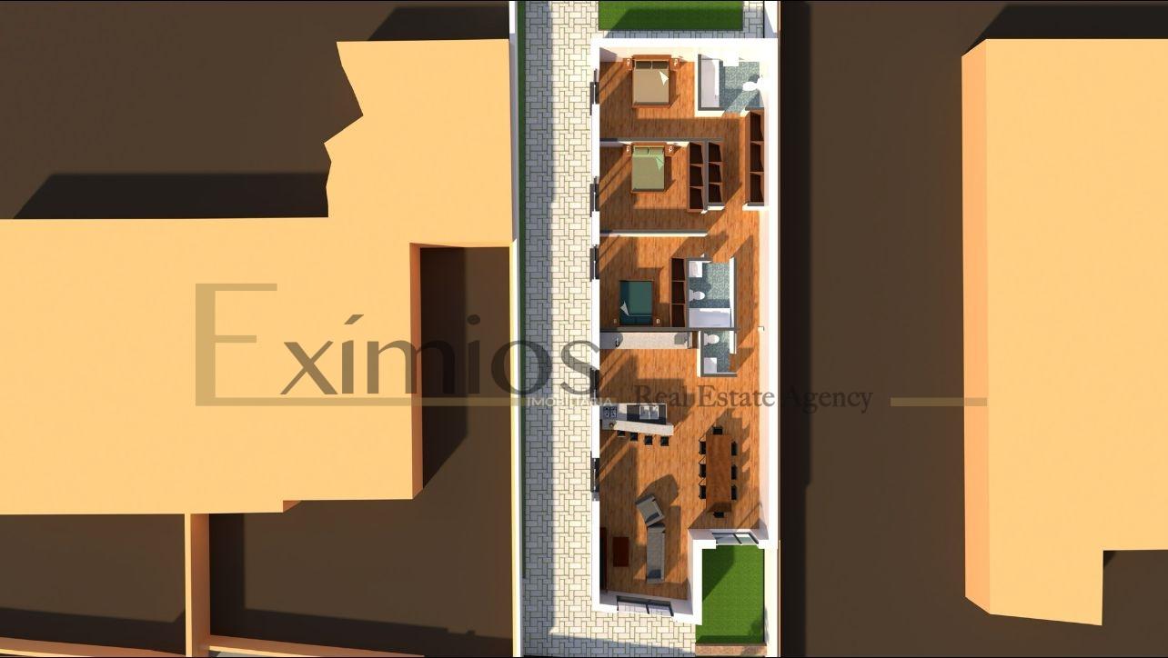 Moradia térrea V3, em construção, em Aver-o-Mar