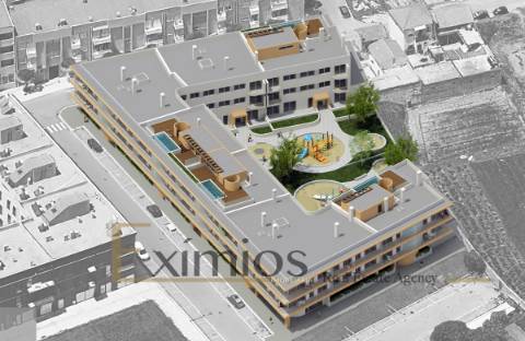 Apartamento T2, em construção, na Póvoa de Varzim