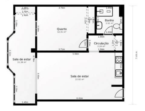 Apartamento T1 Venda em Quarteira,Loulé