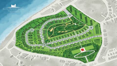 Lote de Terreno 1792 m2 e 4 Frentes - River Villa na Quinta Marques Gomes em VN Gaia