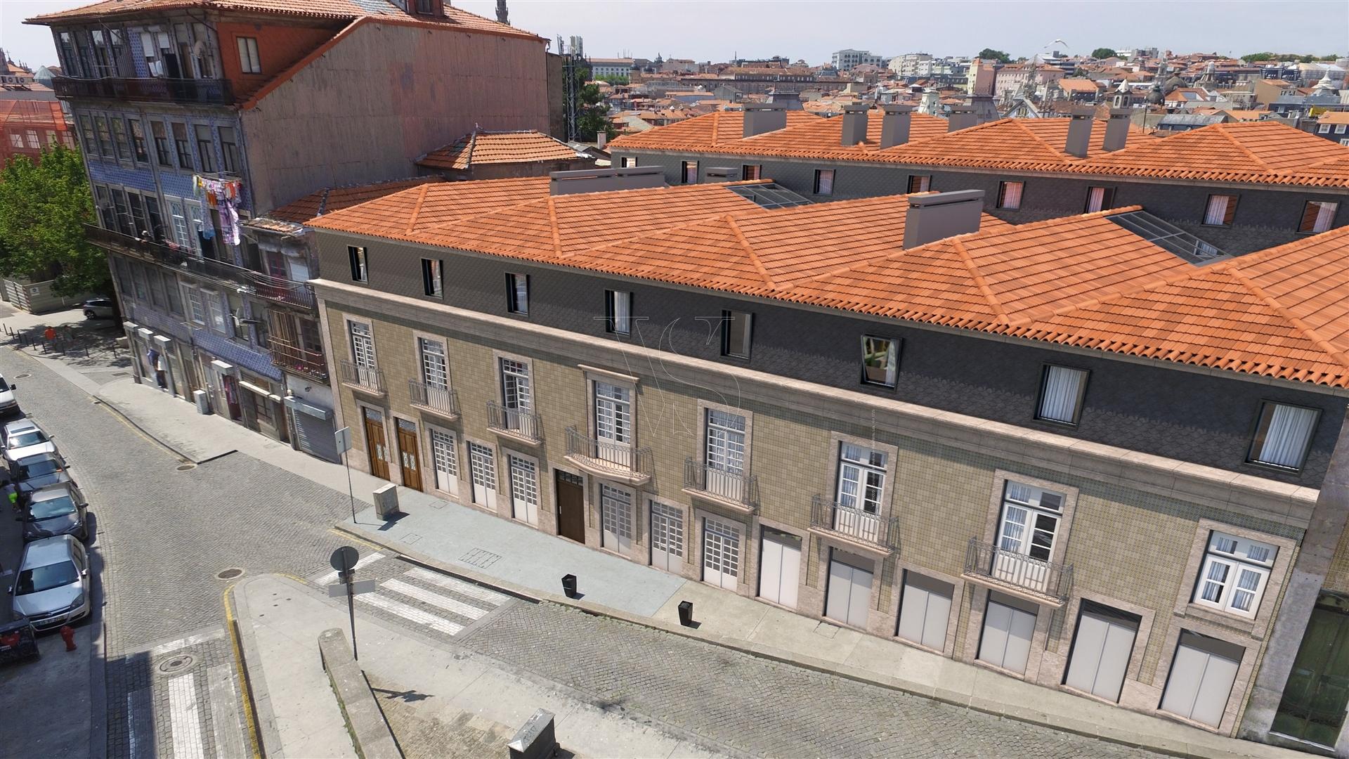 Apt. T1+1 c/ varanda a 190 mt  Est. do Metro S. Bento - Centro Histórico Porto
